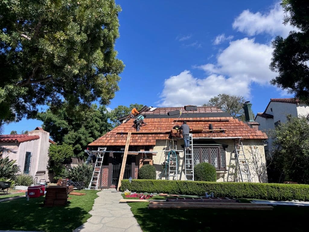 Gallery photos for Historic Home Gets Premium Heavy Wood Shake Roof in Bixby Knolls: Image #1
